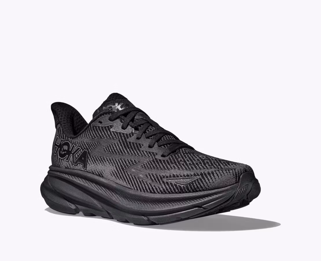Hoka Clifton 9 Black / Black - Dam