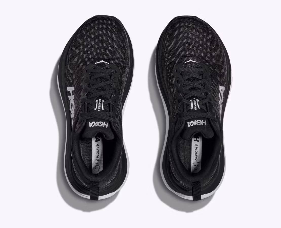 Hoka Gaviota 5 Black / White - Herr