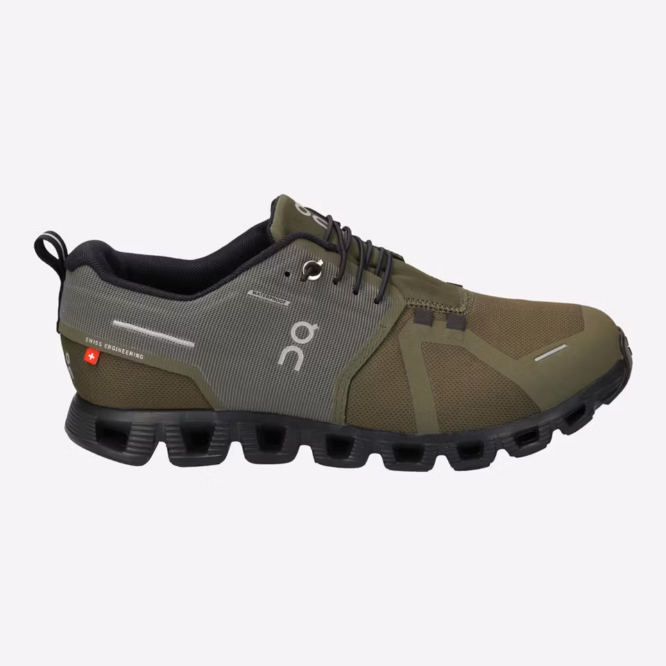 On Cloud 5 Waterproof Olive / Black - Herr