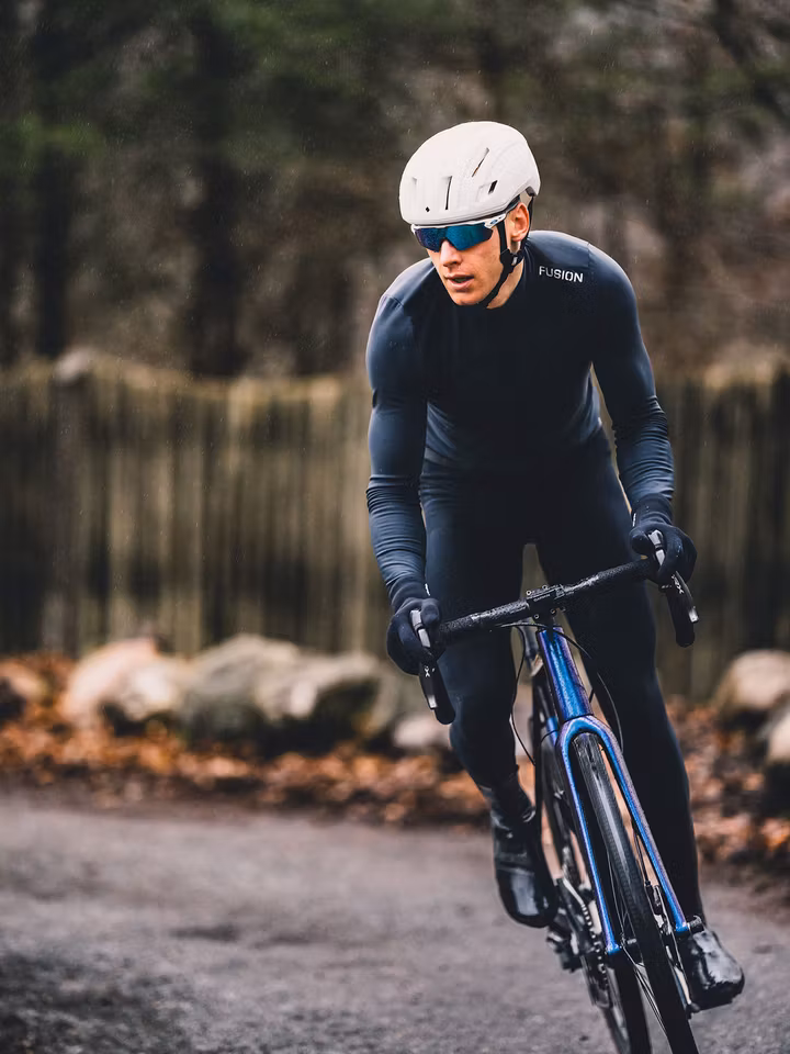 Fusion Mens Thermal Cycling Jersey Grey - Herr