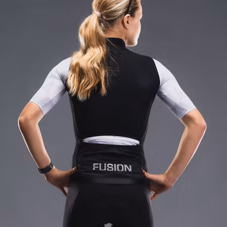 Fusion Tempo Pro Cycling Vest Black - Dam