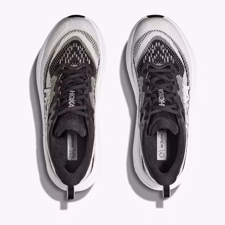 Hoka Skyflow Wide Black / White - Dam