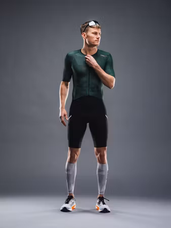 Fusion Tempo Two Tri Suit - Race Green - Unisex
