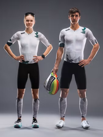 Fusion Tempo Pro Two Tri Suit - Race Green - Unisex