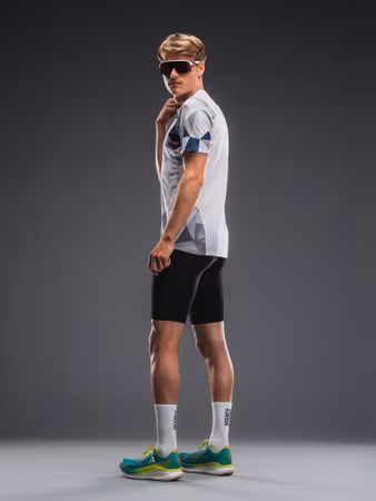 Fusion Tempo Pro Run T-Shirt - Blue