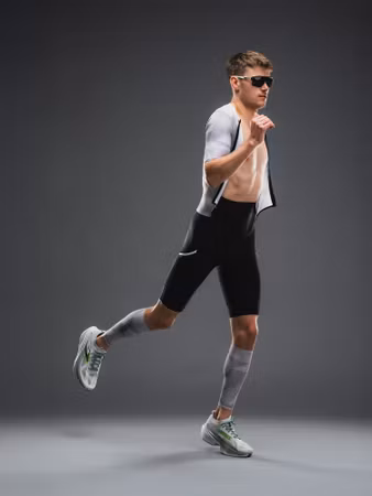 Fusion Tempo Two Tri Suit - White/Grey - Unisex