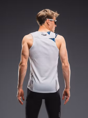 Fusion tempo Pro Run Singlet - Blue - Unisex