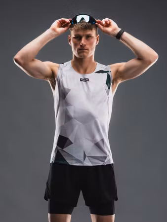 Fusion tempo Pro Run Singlet - Race Green - Unisex