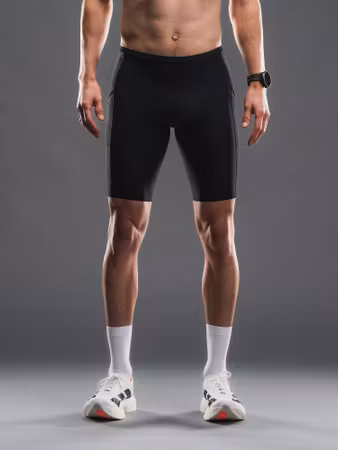 Fusion Tempo Run Tights Black - Unisex
