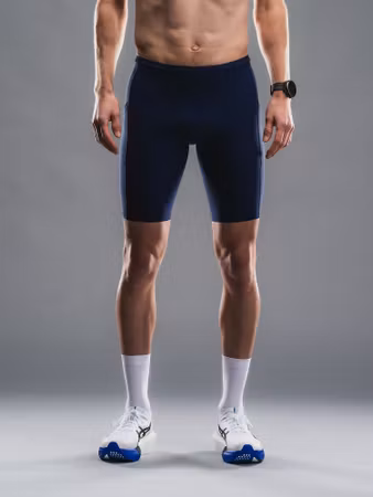 Fusion Tempo Run Tights Night Blue - Unisex