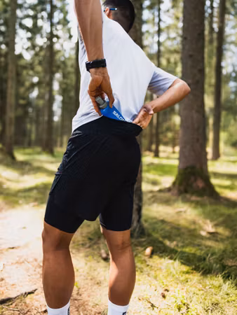 Fusion Tempo Pro Trail Shorts Black - Unisex