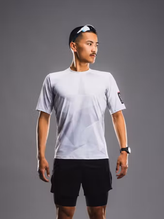 Fusion Tempo Pro Trail T-shirt White / Grey