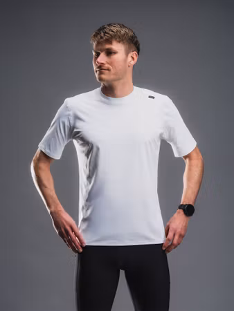 Fusion Tempo T-Shirt - White - Herr