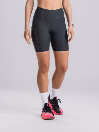 Fusion Short Training Tights Grey - Dam