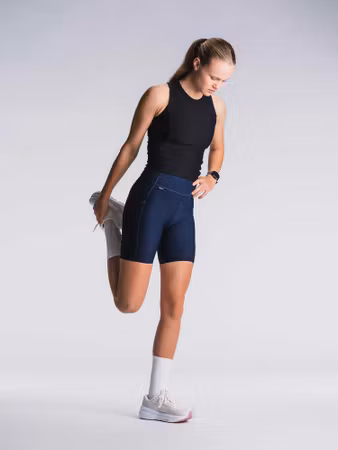 Fusion Short Training Tights Night Blue - Dam