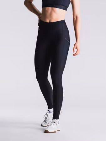 Fusion Womens Gym Tights Superblack - Dam