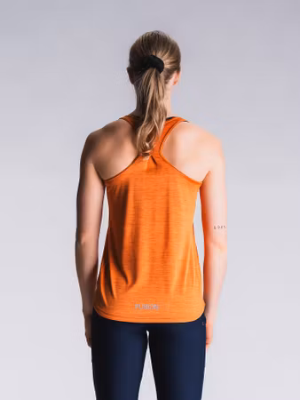 Fusion Womens Training Top - Orange - Dam