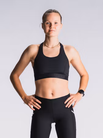 Fusion Womens Top Black - Dam