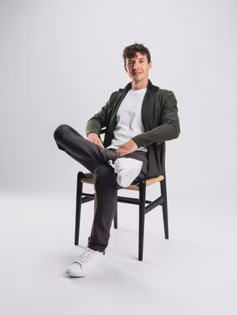 Fusion Mens Recharge Full ZipForest Green - Herr