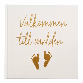 Gästbok, "Välkommen till världen"