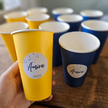 Muggar & stickers, skolavslutning