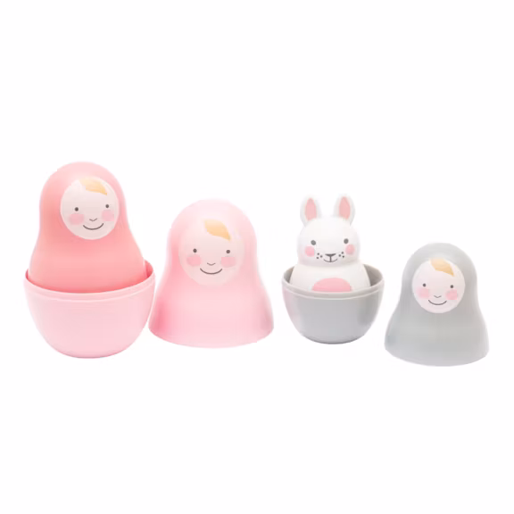 Doppresent i modern design - Rosa & Bo pink