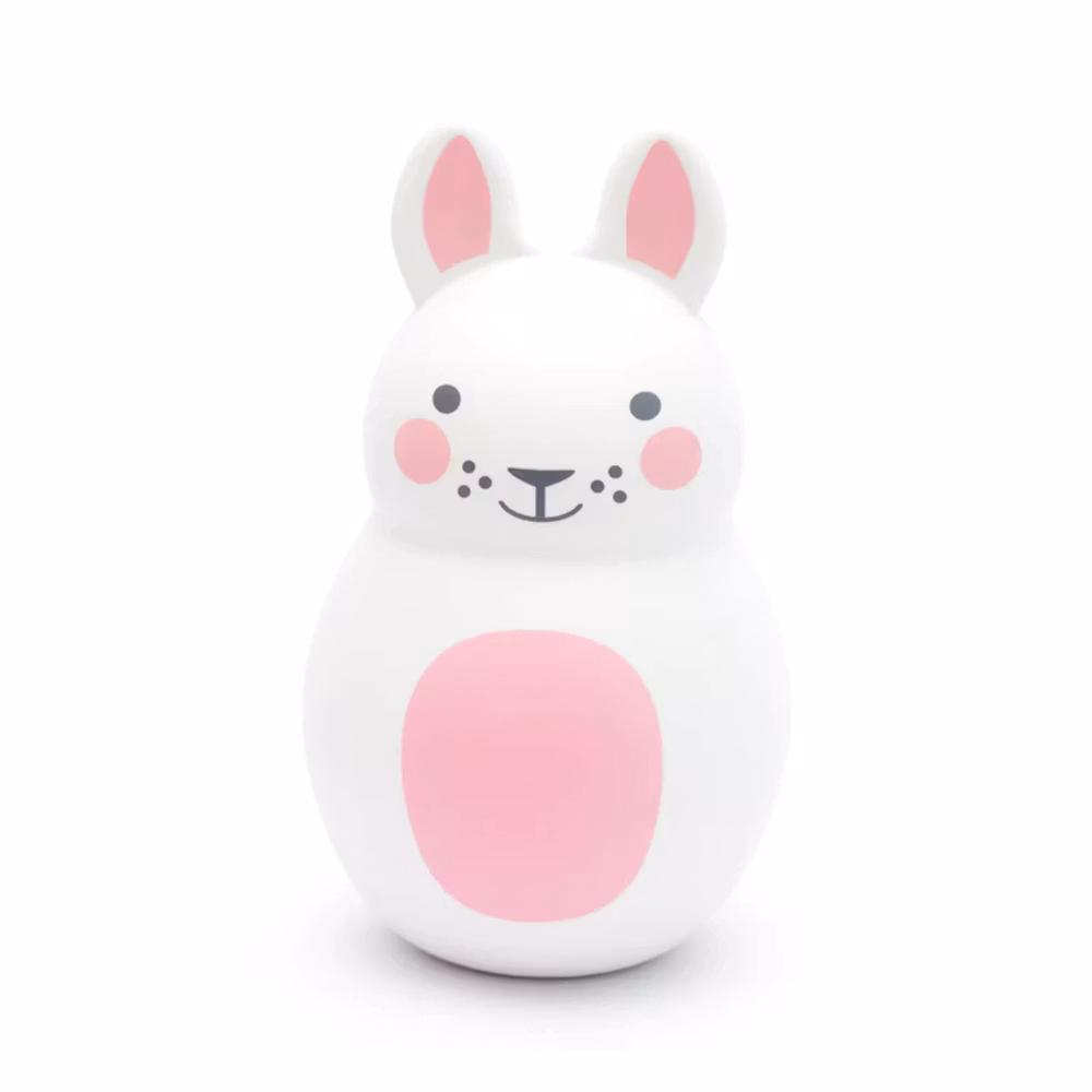 Doppresent flicka Rosa & Bo Bunny Shaker - Pink