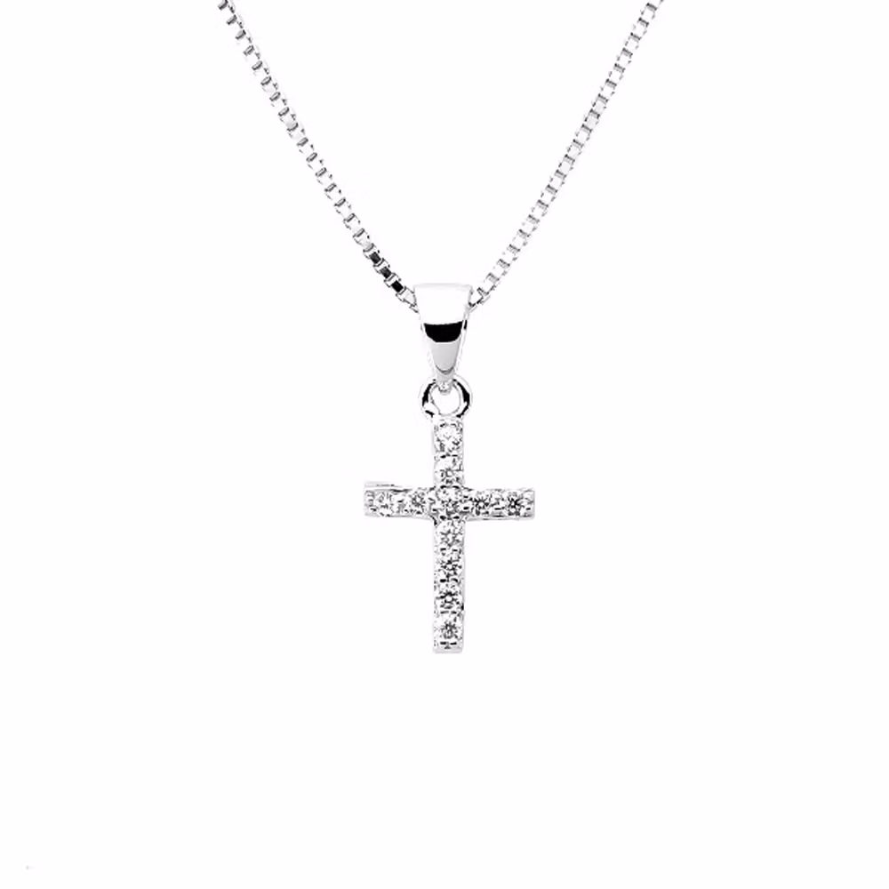 Doppresent flicka - Silverhalsband KORS