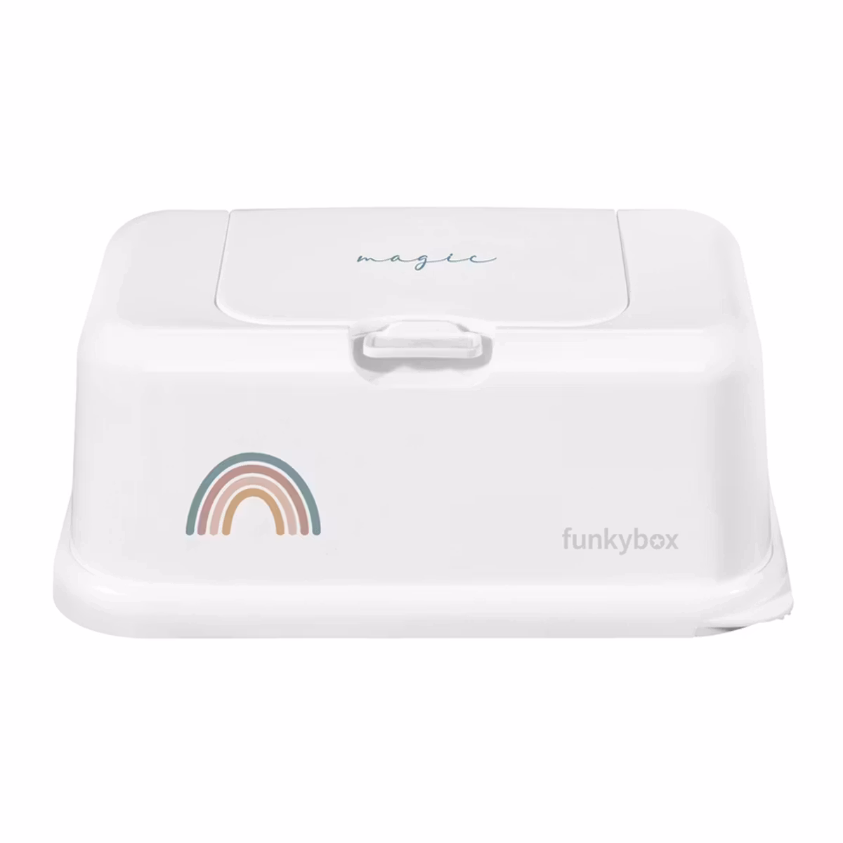 Funkybox Rainbow för förvaring av våtservetter