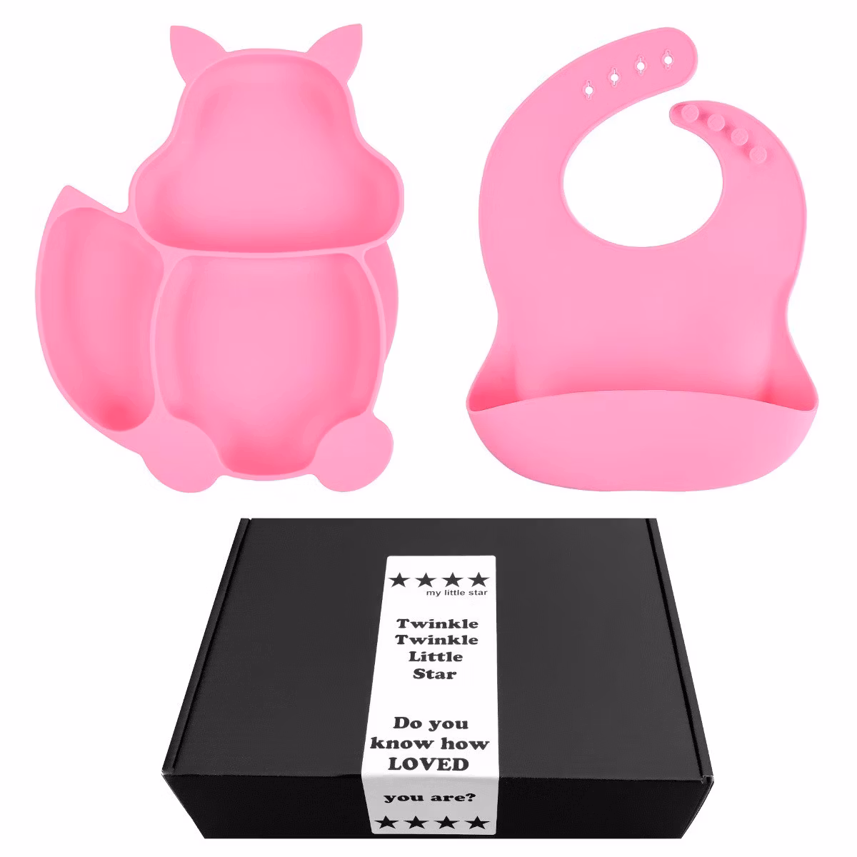 Doppresent flicka - Matset Ekorre Rosa
