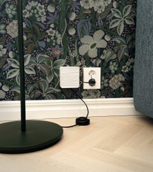 Less Cord Wave - Vit - Mindre sladd till din lampa