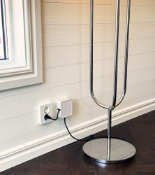 Less Cord Diamonds - Vit - Göm dina lampsladdar snyggt