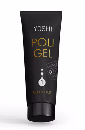 UV LED Poligel No1. Klar akrylgel