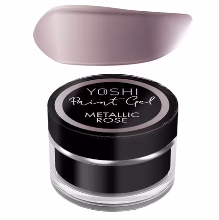 Paint gel UV LED 5 ml – Metallisk rosa