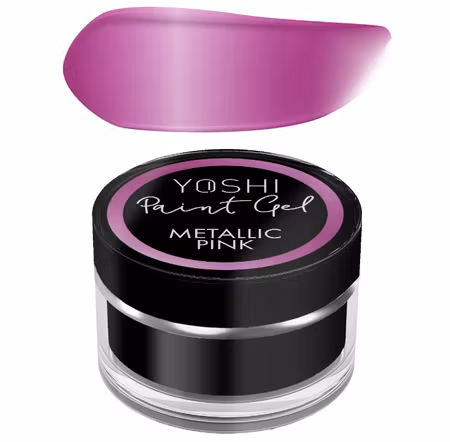 Paint gel UV LED 5 ml – Metallic Rosa