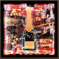 KRUG GRANDE CUVÉE - LEDLIGHT ART SOLID GLASS
