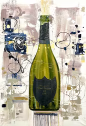 DOM PÉRIGNON P2 - ORIGINAL PAINTING ON CANVAS