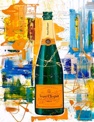 VEUVE CLICQUOT - ORIGINAL PAINTING ON CANVAS