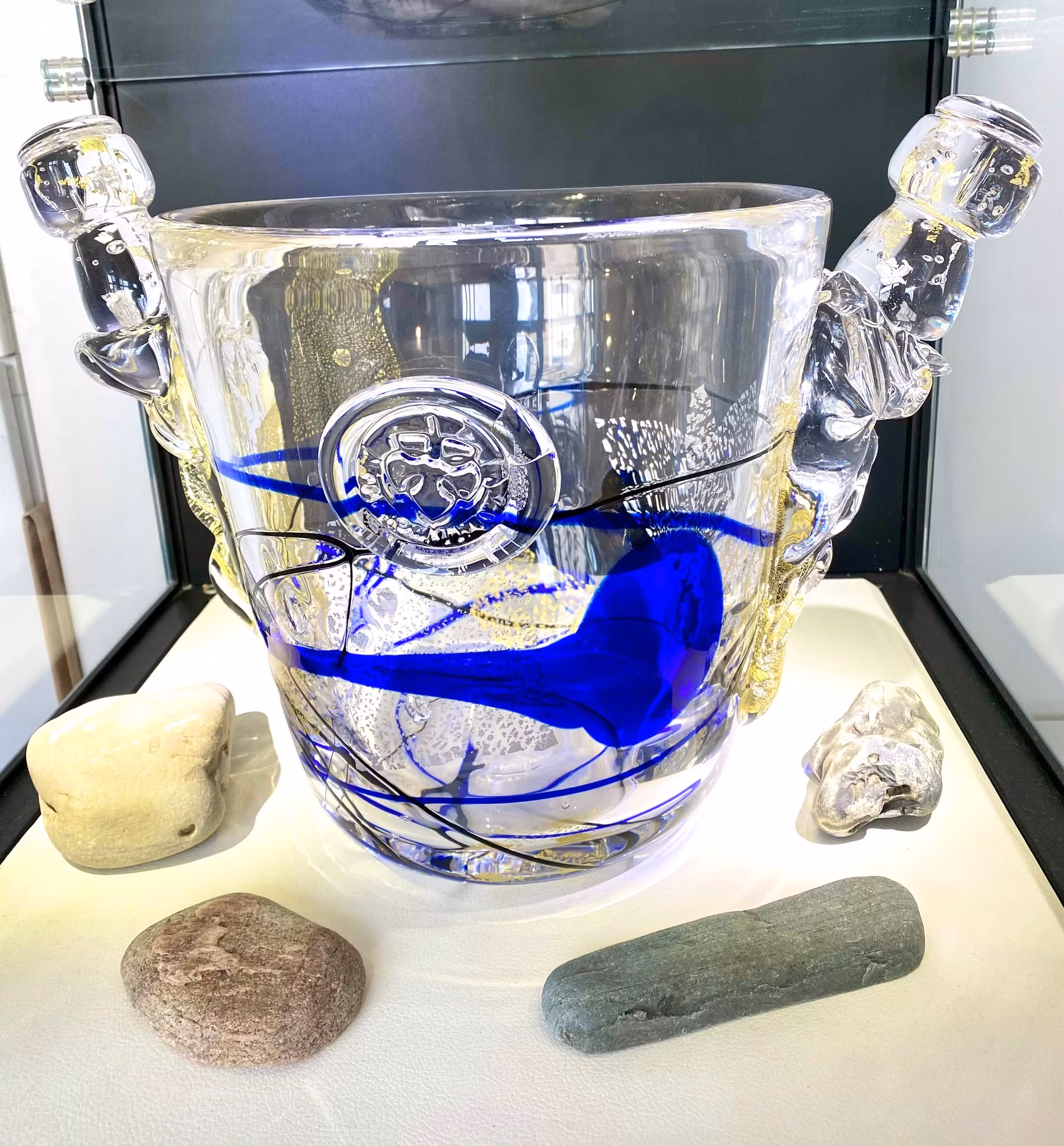 CHAMPAGNE VASE/SCULPTURE  / "CELEBRATE"