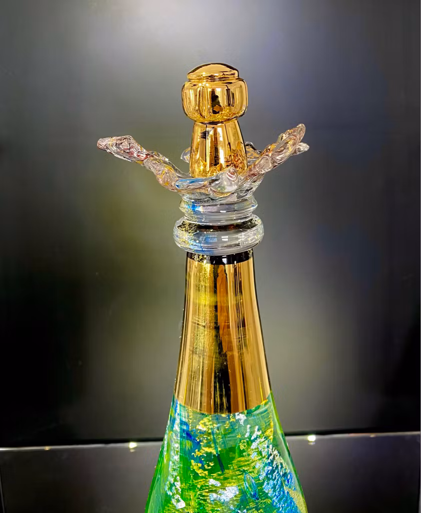 SOUND OF CHAMPAGNE SCULPTURE