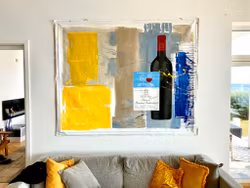 MOUTON ROTHSCHILD - ORIGINAL PAINTING ON CANVAS