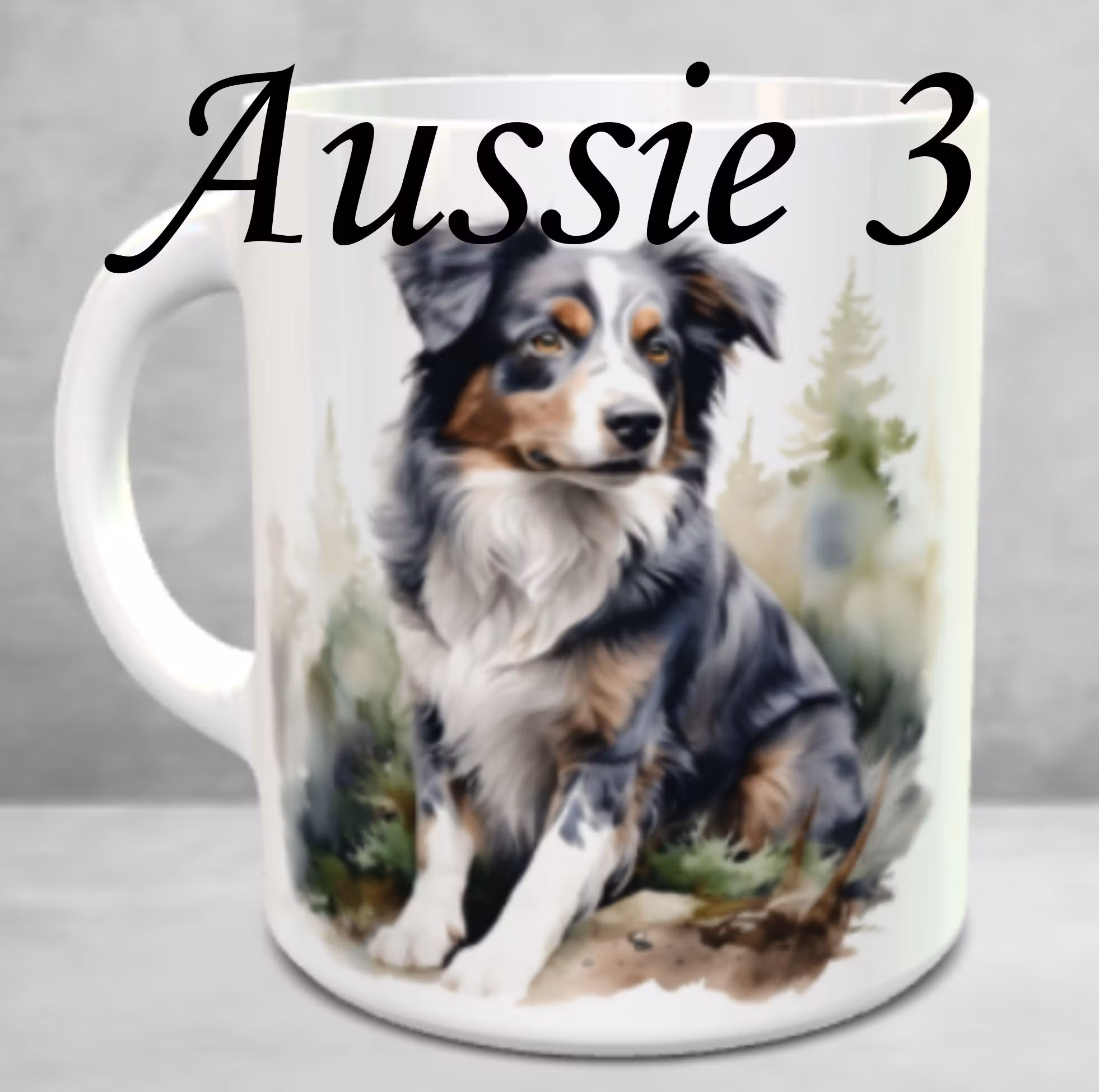 Australian Shepherd Mugg Aussie3