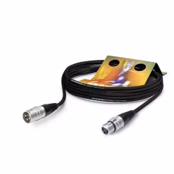 Sommer Cable SGHN-0300-SW XLR/XLR, 3m mikrofonkabel