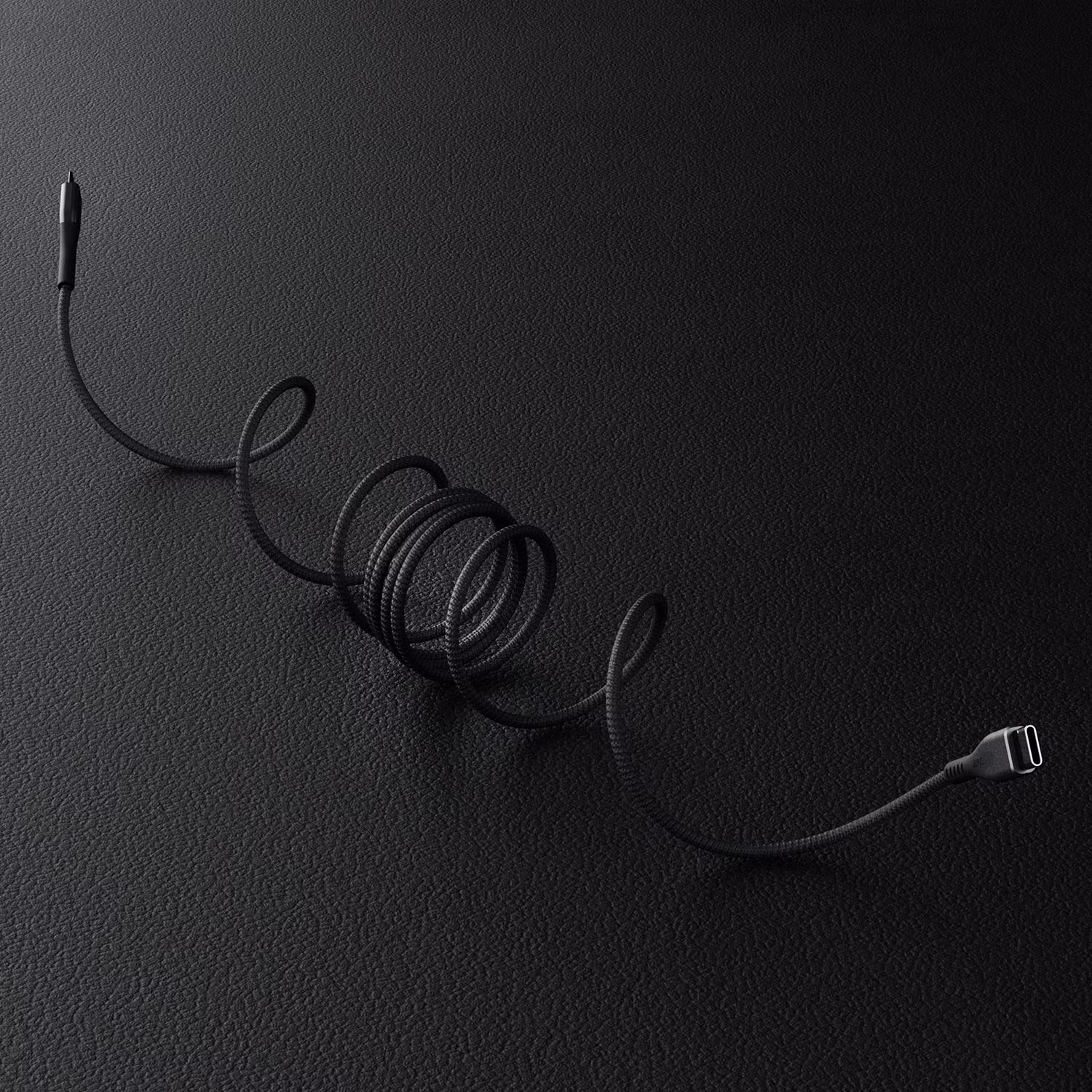 STATIK Magnetisk Kabel Magstack Pro USB-C Till USB-C Svart 2m