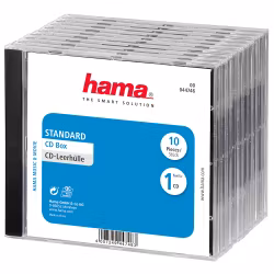 HAMA CD-Box Standard 10-pack