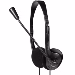 LogiLink HS0055 PC-headset Stereo m mikrofon 1x3,5mm-kontakt