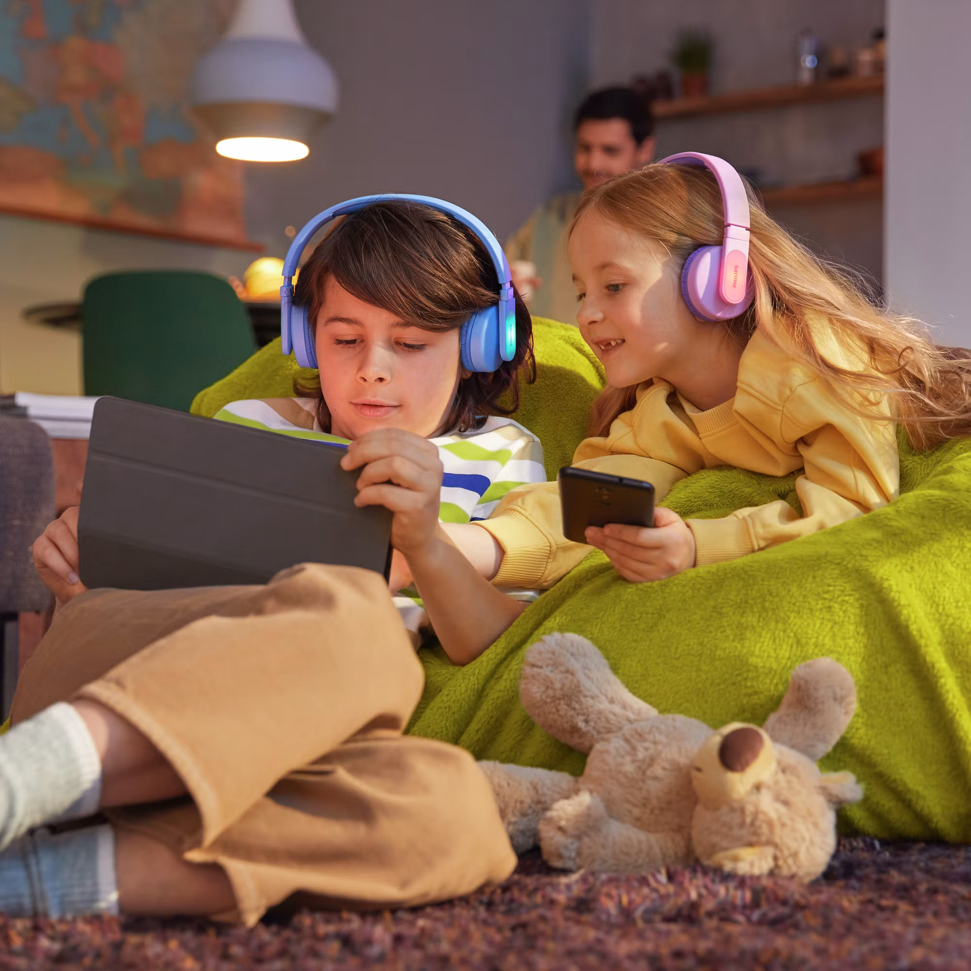 Philips TAK4206BL/00 On-ear Bluetooth Hörlurar Blå