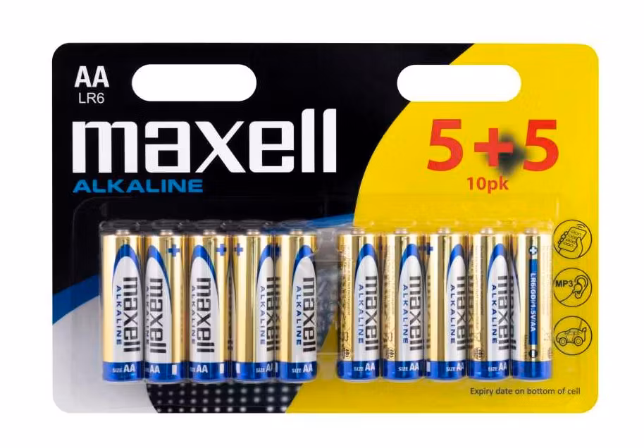 Maxell LR6 (AA) 1,5V 10-pack Blister
