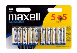 Maxell LR6 (AA) 1,5V 10-pack Blister