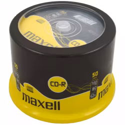 Maxell CD-R 52x 80min 50-pack cakebox